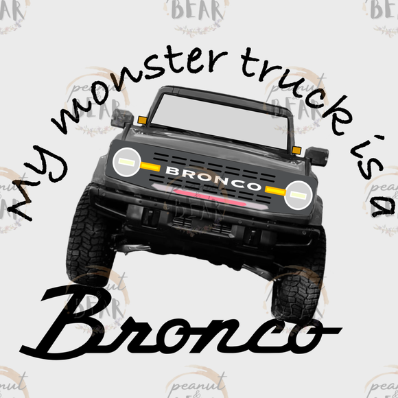 Bronco Monster Truck Sub