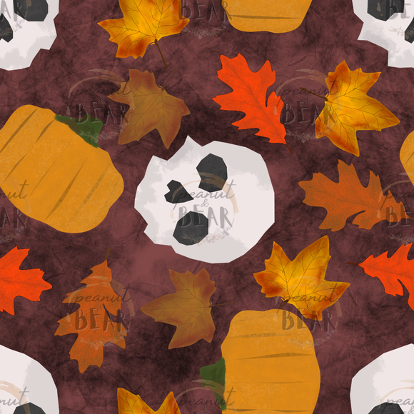 Fall Skulls - Red